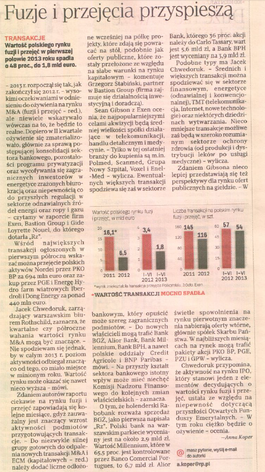 DFP 2013 w Rzeczpospolitej